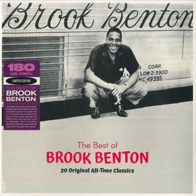 Brook Benton Best Of Schallplatte LP Pan Am Records Soul Funk Grau - Bild 1