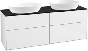 V&B Waschtischunterschrank Finion mit Wandbeleuchtung in Weiß lackiert, B/T/H: 160 x 50,1 x 50,1 cm - Bild 1