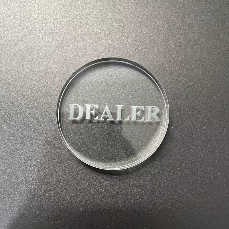 Yernea DEALER, Brettspielzubehör, Kristall, Weiß - Bild 2