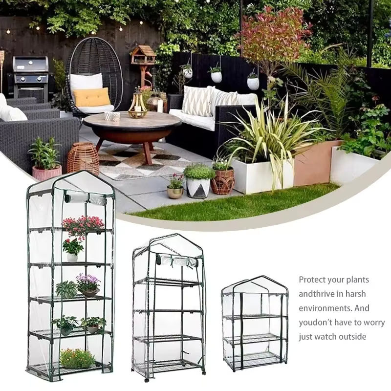 PVC Wintergarten Abdeckung zum Schutz von Blumen und Pflanzen für den Garten - Bild 3