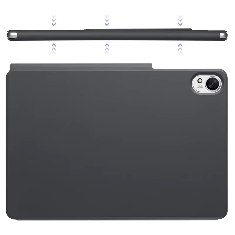 Huawei MatePad 11.5 S Case SLG-W09 Ultra Slim Magnetische Hülle mit Ständer in Grau - Bild 4