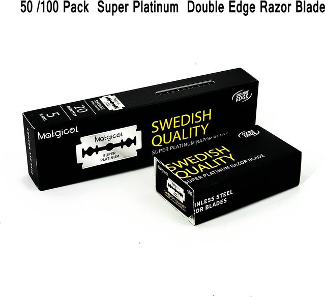 Platinum Challenger Rasierklingen für Herren, 100er Pack - Bild 1