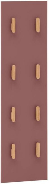 Schildmeyer Hakenpaneel Bjarne aus Eichenholz in Mauve, B/H/T: 30 x 110,6 x 2,6 cm - Bild 1