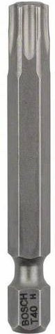 Bosch Schrauberbit T40 Extra Hard aus Edelstahl in Silber, Länge: 49 mm - Bild 1