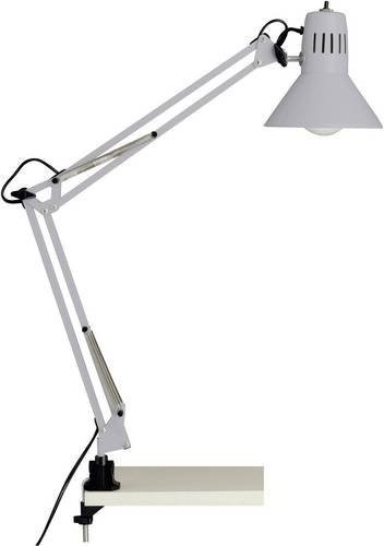 Brilliant Hobby 10802/11 Klemmleuchte LED E27 40W in Titan mit verstellbarem Metallgehäuse - Bild 1