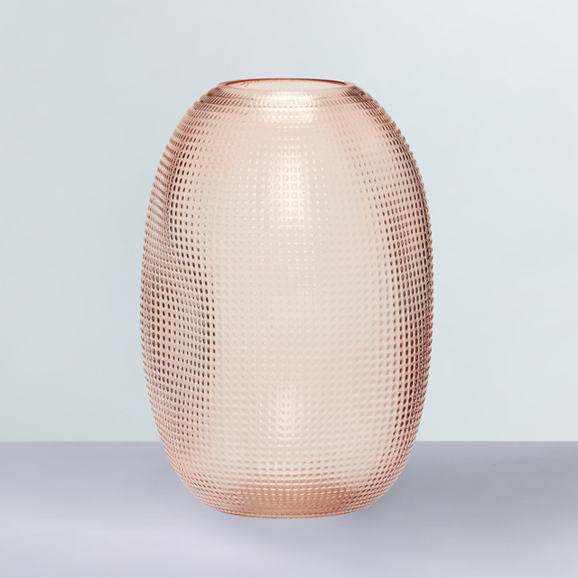 Hübsch Interior Vase Balloon in Pink aus Glas, Höhe: 21 cm, Breite: 21 cm, Tiefe: 20 cm - Bild 1