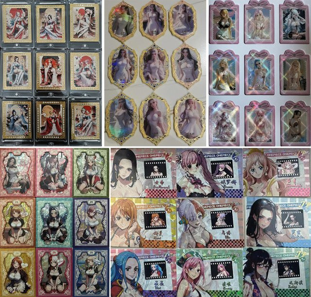 Bandai One Piece Kartenset Hancock Uta Vivi Nami Reiju, Sammelkarten - Bild 1
