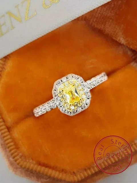 Ring 925 Silber, Zirkonia, Damen - Bild 1