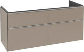 V&B Waschtischunterschrank Subway 3.0 in Tau, B/T/H: 127,2 x 57,6 x 47,8 cm - Bild 1