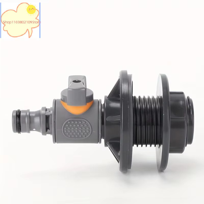 HT PVC-Absperrventil 1/2 Zoll Set für Regentonnen und Wassertanks aus Kunststoff - Bild 6
