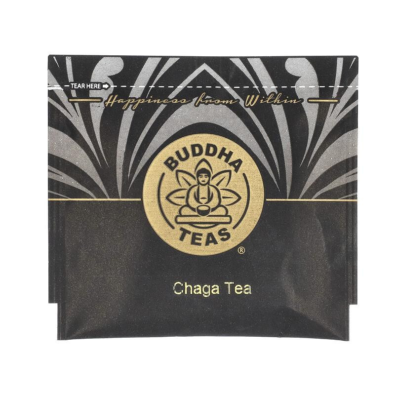 Buddha Teas Bio-Chaga-Pilz Kräutertee koffeinfrei 18 Teebeutel 27 g - Bild 3