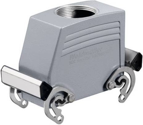 Weidmüller Steckergehäuse HDC 40D TOBO 1PG29G in Grau aus Edelstahl - Bild 1