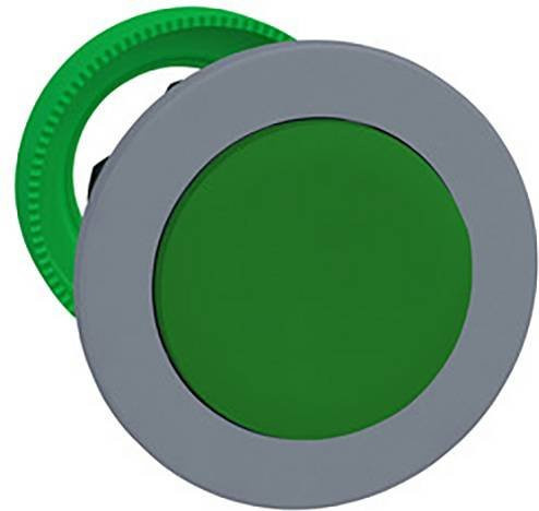 Schneider Electric ZB5FH3C0 Drucktaster-Frontelement aus Kunststoff in Grün und Grau - Bild 1
