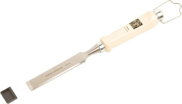 LUX-TOOLS Stechbeitel für Holz aus Chrom-Vanadium-Stahl in Multicolour, Breite: 20 mm - Bild 1