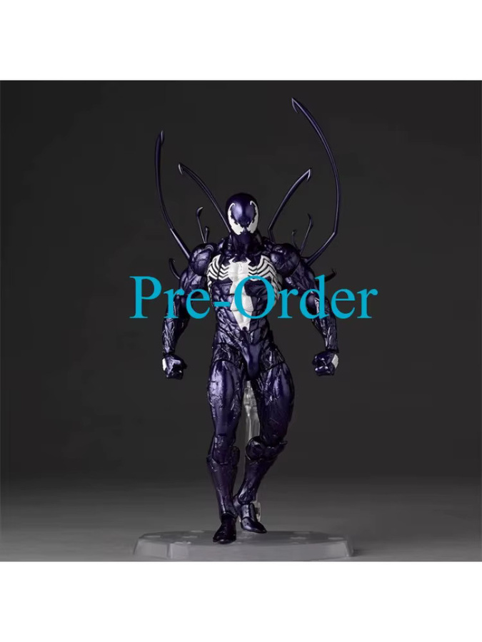 Kaiyodo Amazing Yamaguchi Symbiote Spider-Man Lila Version, Actionfigur - Bild 3