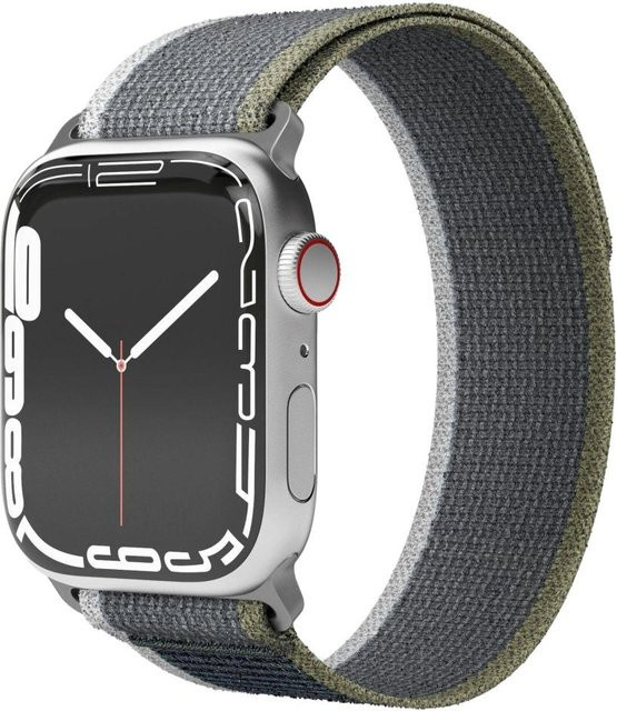 Vonmählen Uhrenarmband Trekking Loop, Apple Watch, 40mm + 41mm + 42mm, Green Gray - Bild 1
