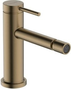Hansgrohe Tecturis S Einhebel-Bidetarmatur mit Pop-up-Abfluss in Brushed Bronze - Bild 1
