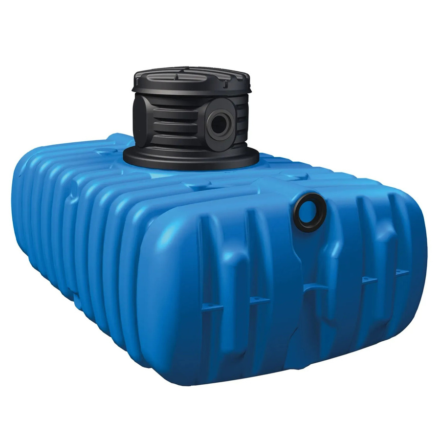 4rain Flachtank-Paket Flat S 6.000 Garten-Comfort in Schwarz und Blau - Bild 2
