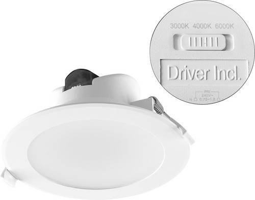 EVN LED-Einbauleuchte L1200125 in Weiß mit 14W - Bild 1