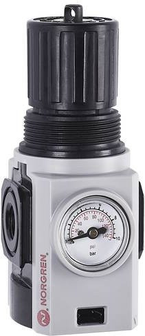 IMI Norgren Druckregler R82G-3GK-RFG G 3/8 in Grau - Bild 1