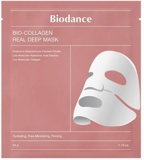 BIODANCE Bio-Kollagen Tiefenmaske Hydrogel, 34g, für trockene Haut - Bild 1