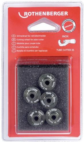 Rothenberger Schneidrad INOX TUBE CUTTER 35/42 Pro und TC 42 XL in Silber aus Edelstahl - Bild 1
