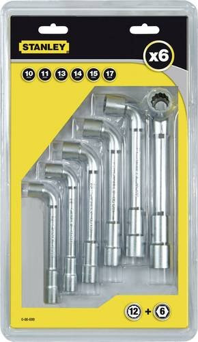 Stanley Sechskantschlüssel-Set metrisch 10-17mm in Silber - Bild 1
