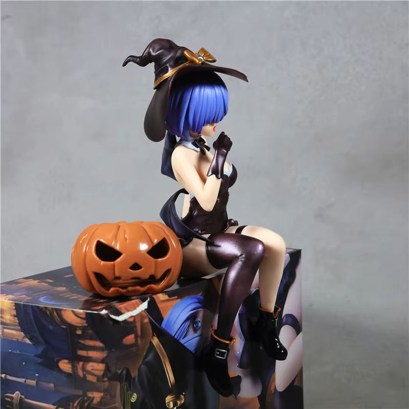Bandai Re:Zero Rem Halloween Magic Night Enchantress Anime Figur, Schwarz, Höhe: 18 cm - Bild 3
