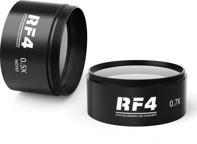 Canon RF4 Mikroskopobjektiv 0,7x in Schwarz - Bild 1