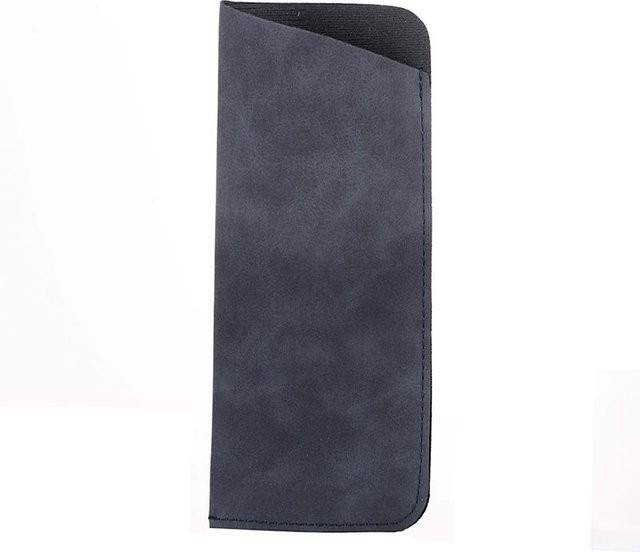 FashionFlair Brillenetui Leder, Grey - Bild 1