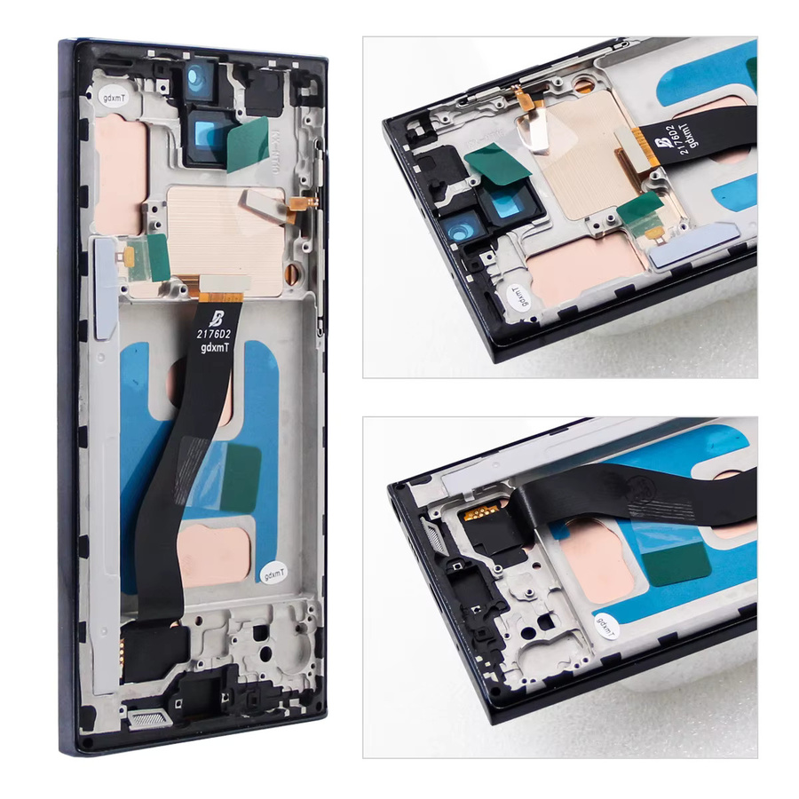 Samsung Galaxy Note 10 N970F LCD-Bildschirm mit Rahmen und Digitizer-Baugruppe als Ersatzteil in Schwarz oder Silber - Bild 2