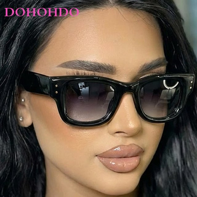DOHOHDO Sonnenbrille, quadratisch, Vollrand, Unisex, Kunststoff - Bild 1