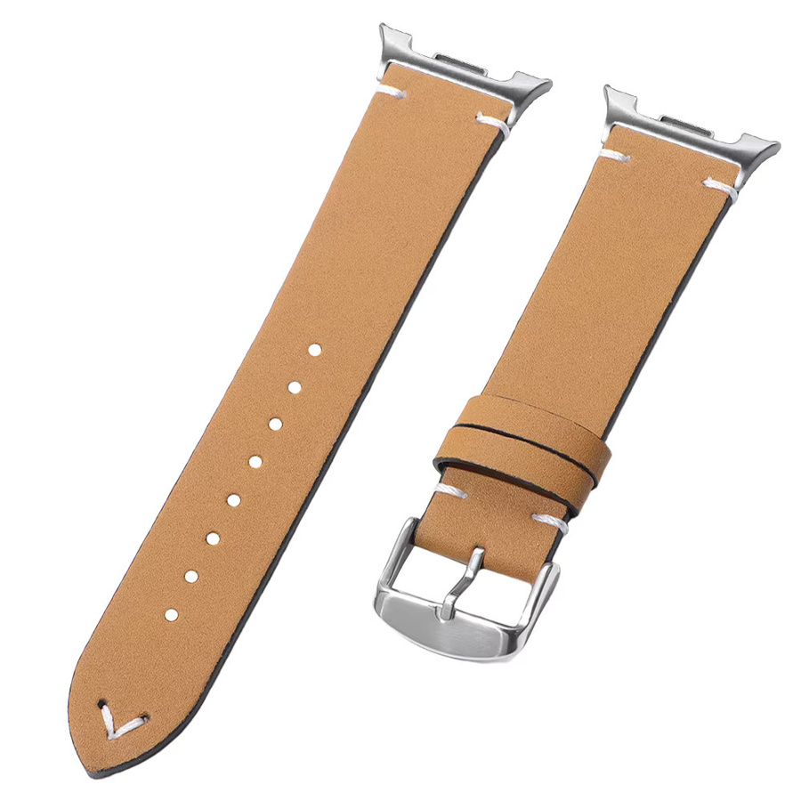 Uhrenarmband Leder, Braun, Herren - Bild 2