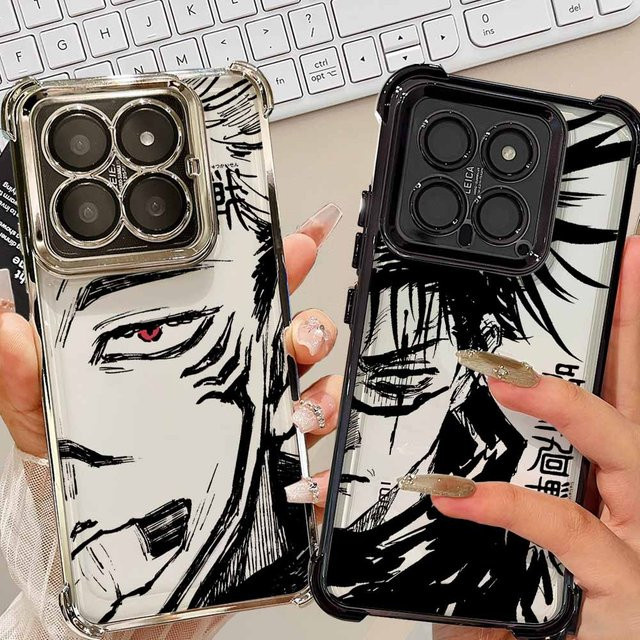 Jujutsu Kaisen Anime Handyhülle für Xiaomi Redmi POCO Note Serie in Multicolour - Bild 1
