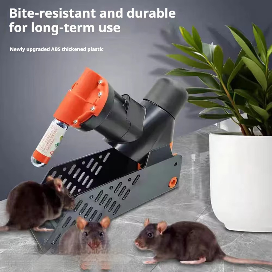 XMSJ Automatische A24 CO2 Nagetierfalle für Mäuse und Ratten mit Multi-Catch-Funktion und automatischer Rückstellung - Bild 4