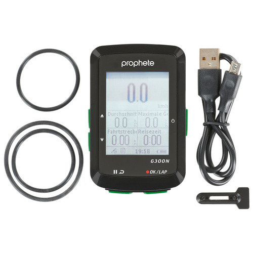 Prophete GPS Fahrradcomputer mit 13 Funktionen in Schwarz - Bild 4