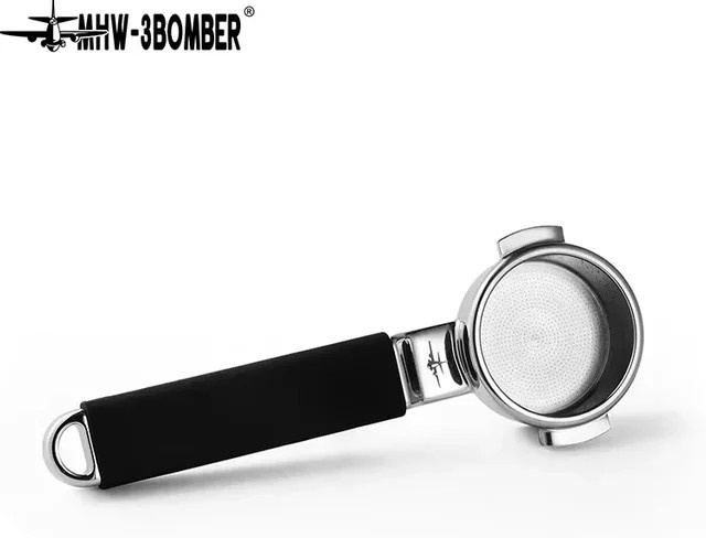 MHW-3BOMBER Expressa Bottomless Portafilter Unibody Siebträger aus Edelstahl, Durchmesser: 58 mm - Bild 1