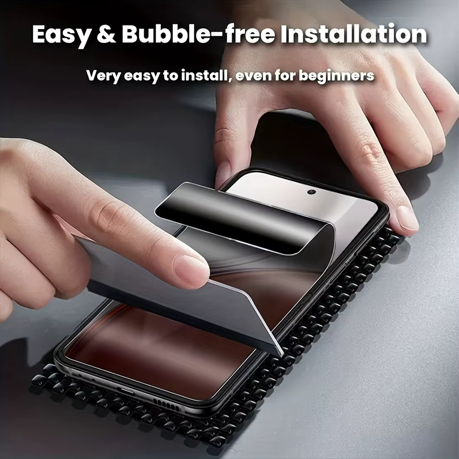 3er-Pack Hydrogel Privatsphäre-Schutzfolie Anti-Spy Screen Protector für vivo V40 5G V30E V27 V27E V29E V30 V40E V60E V60 - Bild 3