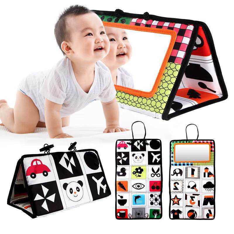 Gowinbaby Faltbares Krippenspielzeug, weiches Buch, Plüsch / Textil, Tiere, Bunt / Mehrfarbig - Bild 3