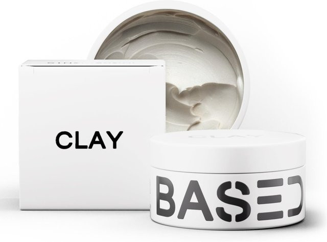 BASED Lehm Haarstyling Paste für Herren, Mattes Finish - Bild 1