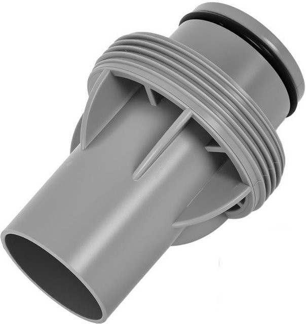 SheyIn Poolschlauch-Anschlussadapter A1 aus Kunststoff in Grau, 38 mm - Bild 1