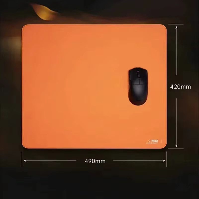 Atk Kong Xsoft Esports Mauspad in Orange mit PORON Anti-Rutsch-Unterlage für mechanische Tastaturen und Gaming-Zubehör - Bild 2