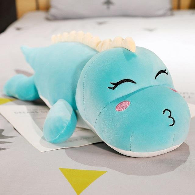 Pangcangshu Dinosaurier-Plüschtier, Blau, 50cm - Bild 1