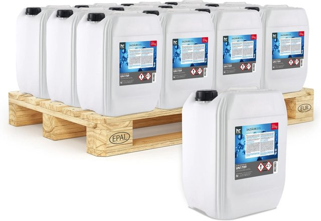 Höfer Chemie Salzsäure 29-32% 24 x 20kg - Bild 1