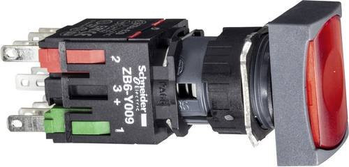 Schneider Electric XB6DF4B2B Leuchtdrucktaster Rot aus Kunststoff 250V 3A tastend - Bild 1