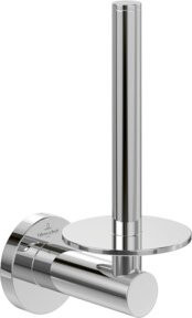 Villeroy & Boch Reserve T-Halter Elements Tender Wandmontage, Farbe Schwarz gebürstet, B/T/H: 5,4 x 15,4 x 8,5 cm - Bild 1