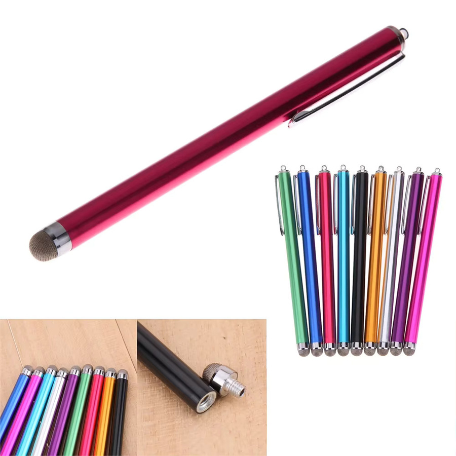VAKIND Kapazitiver Touchscreen-Stift mit Metallgitter und Mikrofaser-Spitze für iPhone, Samsung und Tablet in Multicolor - Bild 2