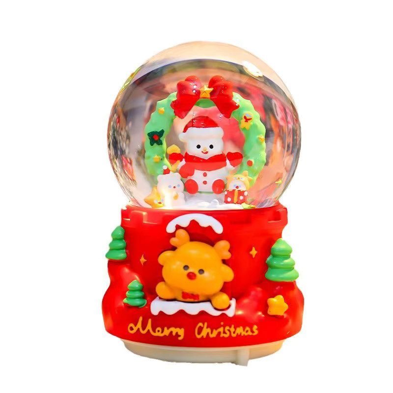 Monogatari Kristallkugel-Anhänger mit leuchtender Oktavenbox als weihnachtliche Desktop-Dekoration in Mehrfarbig - Bild 3
