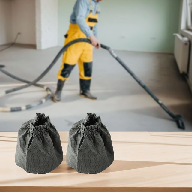 2 Stück Bosch Stofffilterbeutel für GAS 15 PS Industriestaubsauger Ersatzteilset - Bild 1