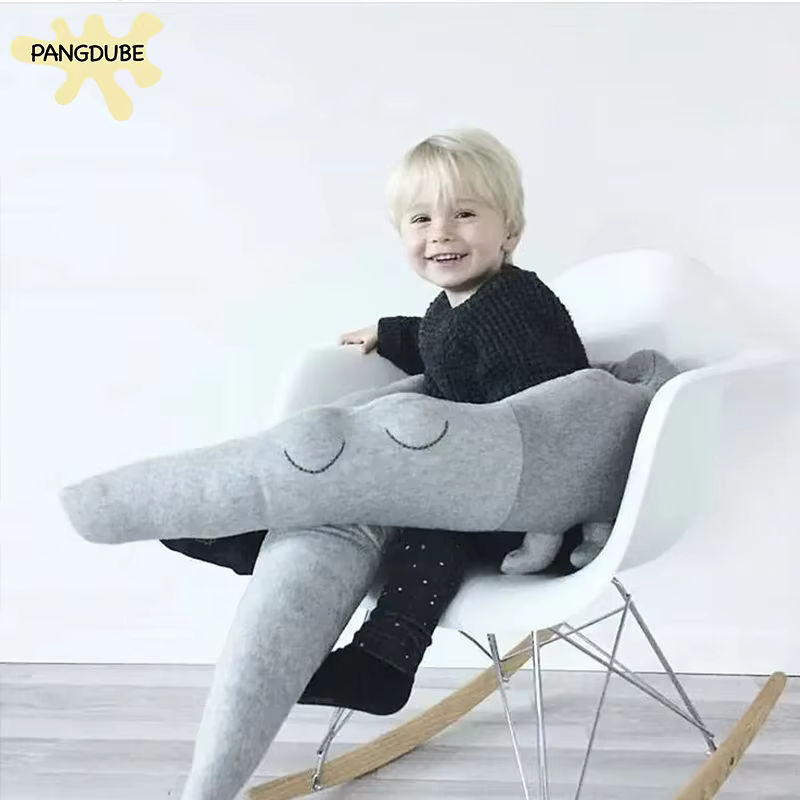 PANGDUBE Krokodil-Stoßstange für Babybetten in Grau, 200 cm Länge - Bild 5